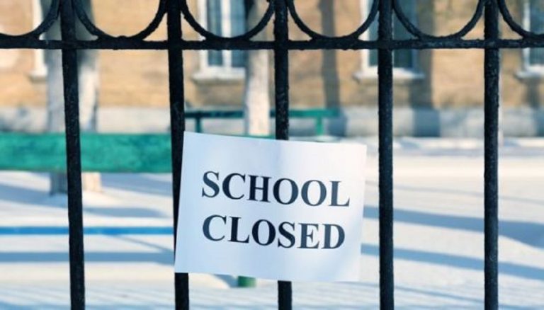 schools closed